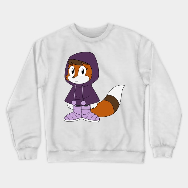 Classic Winter Cinder Crewneck Sweatshirt by Firestorm Fox